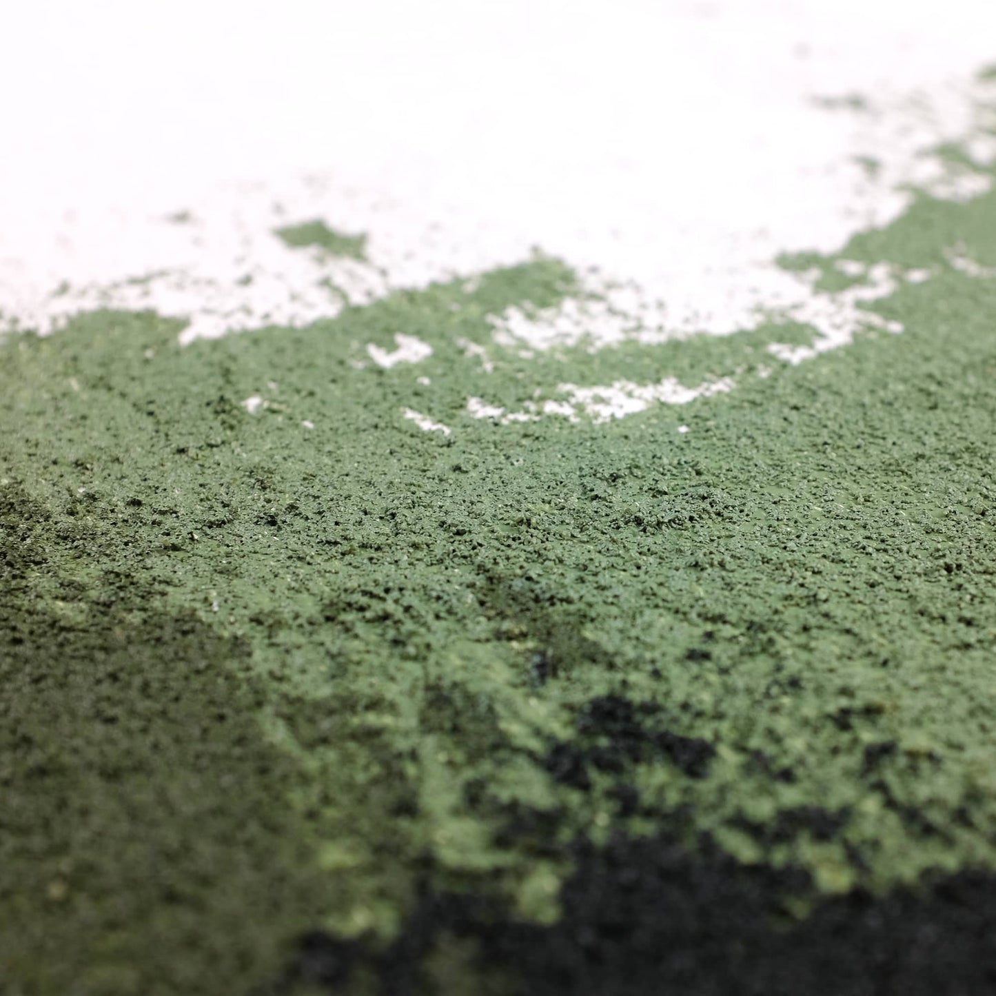 "Close-up details of textured painting named FADEAWAY, STYLE A"